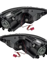 Oracle Lighting Pre-Assembled Halo Headlights (Halogen Style - Black) ColorSHIFT w/o Controller SMD HL Dodge Dart 2013-2016                                     - 7169-334 - Image 5