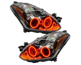 Oracle Lighting Pre-Assembled LED Halo Headlights Red Color SMD HL Nissan Altima Coupe 2010-2012