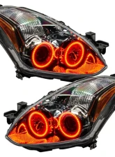 Oracle Lighting Pre-Assembled LED Halo Headlights Red Color SMD HL Nissan Altima Coupe 2010-2012                                     - 7171-003 - Image 5