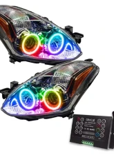 Oracle Lighting Pre-Assembled LED Halo Headlights ColorSHIFT w/ 2.0 Controller SMD HL Nissan Altima Coupe 2010-2012                                     - 7171-333 - Image 5