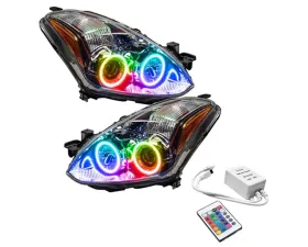 Oracle Lighting Pre-Assembled LED Halo Headlights ColorSHIFT w/ Simple Controller SMD HL Nissan Altima Coupe 2010-2012