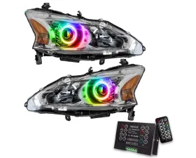 Oracle Lighting Pre-Assembled Halo Headlights (Halogen) ColorSHIFT w/ 2.0 Controller SMD HL Nissan Altima Sedan 2013-2015