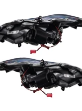 Oracle Lighting Pre-Assembled Halo Headlights (Halogen) White Color SMD HL Nissan Altima Sedan 2013-2015                                     - 7172-001 - Image 4