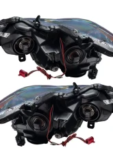 Oracle Lighting Pre-Assembled Halo Headlights (Halogen) White Color SMD HL Nissan Altima Sedan 2013-2015                                     - 7172-001 - Image 5