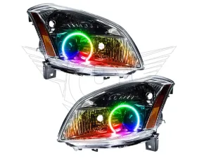 Oracle Lighting Pre-Assembled Halo Headlights ColorSHIFT w/o Controller SMD HL Nissan Maxima 2007-2008