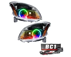 Oracle Lighting Pre-Assembled Halo Headlights ColorSHIFT w/ BC1 Controller SMD HL Nissan Maxima 2007-2008