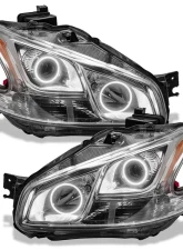 Oracle Lighting Pre-Assembled Halo Headlights (Non-HID Chrome Housing) White Color SMD HL Nissan Maxima 2009-2010                                     - 7177-001 - Image 5