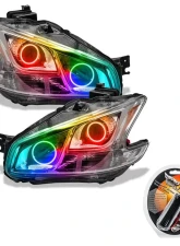 Oracle Lighting Pre-Assembled Halo Headlights (Non-HID Chrome Housing) ColorSHIFT w/ RF Controller SMD HL Nissan Maxima 2009-2010                                     - 7177-330 - Image 5