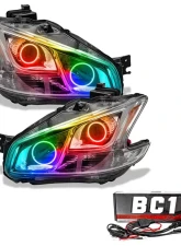 Oracle Lighting Pre-Assembled Halo Headlights (Non-HID Chrome Housing) ColorSHIFT w/ BC1 Controller SMD HL Nissan Maxima 2009-2010                                     - 7177-335 - Image 5