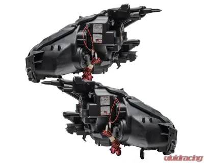 Oracle Lighting Pre-Assembled Halo Headlights (Non-HID Chrome Housing) ColorSHIFT w/ Simple Controller SMD HL Nissan Maxima 2009-2010 - 7177-504