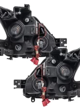 Oracle Lighting Pre-Assembled Halo Headlights (Non-HID Chrome Housing) ColorSHIFT w/ Simple Controller SMD HL Nissan Maxima 2009-2010                                     - 7177-504 - Image 5