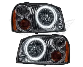 Oracle Lighting Pre-Assembled Dual Halo Headlights White Color SMD HL Nissan Frontier 2001-2004