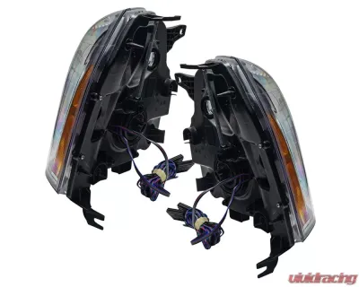 Oracle Lighting Pre-Assembled LED Halo Headlights ColorSHIFT w/ BC1 Controller SMD HL GMC Yukon 2007-2013 - 7182-335