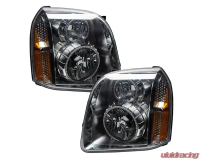 Oracle Lighting Pre-Assembled LED Halo Headlights ColorSHIFT w/ BC1 Controller SMD HL GMC Yukon 2007-2013 - 7182-335