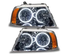 Oracle Lighting Pre-Assembled LED Halo Headlights White Color SMD HL Lincoln Navigator 2003-2006