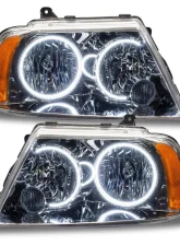 Oracle Lighting Pre-Assembled LED Halo Headlights White Color SMD HL Lincoln Navigator 2003-2006                                     - 7185-001 - Image 5