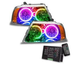 Oracle Lighting Pre-Assembled LED Halo Headlights ColorSHIFT w/ 2.0 Controller SMD HL Lincoln Navigator 2003-2006