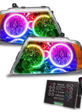 Oracle Lighting Pre-Assembled LED Halo Headlights ColorSHIFT w/ 2.0 Controller SMD HL Lincoln Navigator 2003-2006                                     - 7185-333 - Image 5