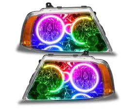 Oracle Lighting Pre-Assembled LED Halo Headlights ColorSHIFT w/o Controller SMD HL Lincoln Navigator 2003-2006