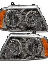 Oracle Lighting Pre-Assembled LED Halo Headlights ColorSHIFT SMD HL Lincoln Navigator 2003-2006                                     - 7185-330 - Image 2