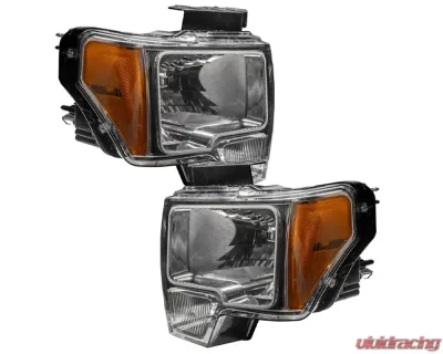 Oracle Lighting Pre-Assembled LED Halo Headlights (Non-HID Chrome Housing) ColorSHIFT w/ RF Controller Ford F-150 2009-2014 - 7187-330