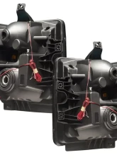 Oracle Lighting Pre-Assembled Halo Headlights (Chrome Housing) ColorSHIFT w/ BC1 Controller Ford F250 | 350 Super Duty 2008-2010                                     - 7189-335 - Image 4