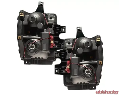 Oracle Lighting Pre-Assembled Halo Headlights (Chrome Housing) ColorSHIFT w/ BC1 Controller Ford F250 | 350 Super Duty 2008-2010 - 7189-335