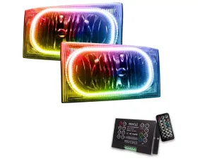 Oracle Lighting Pre-Assembled LED Halo Headlights ColorSHIFT w/ 2.0 Controller Ford F-250 | F-350 1999-2004