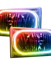 Oracle Lighting Pre-Assembled LED Halo Headlights ColorSHIFT w/o Controller Ford F-250 | F-350 1999-2004                                     - 7199-334 - Image 5