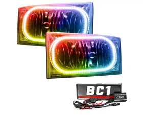 Oracle Lighting Pre-Assembled LED Halo Headlights ColorSHIFT w/ BC1 Controller Ford F-250 | F-350 1999-2004