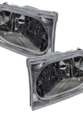 Oracle Lighting Pre-Assembled LED Halo Headlights ColorSHIFT w/o Controller Ford F-250 | F-350 1999-2004                                     - 7199-334 - Image 3