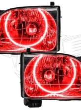 Oracle Lighting Pre-Assembled Headlights LED Halo Kit Red Color Toyota Tacoma 2001-2004                                     - 7202-003 - Image 5