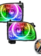 Oracle Lighting Pre-Assembled Headlights LED Halo Kit ColorSHIFT w/ RF Controller Toyota Tacoma 2001-2004                                     - 7202-330 - Image 5