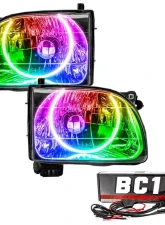 Oracle Lighting Pre-Assembled Headlights LED Halo Kit ColorSHIFT w/ BC1 Controller Toyota Tacoma 2001-2004                                     - 7202-335 - Image 5