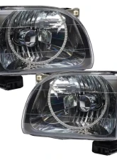 Oracle Lighting Pre-Assembled Headlights LED Halo Kit ColorSHIFT w/ RF Controller Toyota Tacoma 2001-2004                                     - 7202-330 - Image 2