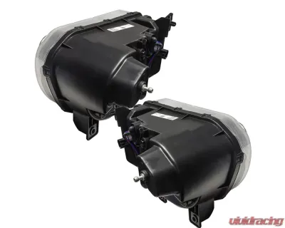 Oracle Lighting Pre-Assembled Halo Headlights (Non-HID Chrome Housing) ColorSHIFT w/ Simple Controller SMD HL Dodge Challenger 2008-2014 - 7720-504