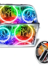 Oracle Lighting Pre-Assembled Headlights - Chrome - Halogen ColorSHIFT Ford Crown Victoria 1998-2011                                     - 7724-330 - Image 5