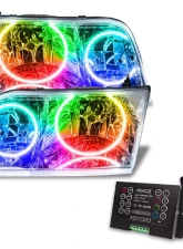 Oracle Lighting Pre-Assembled Headlights - Chrome - Halogen ColorSHIFT 2.0 Ford Crown Victoria 1998-2011                                     - 7724-333 - Image 5