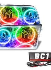 Oracle Lighting Pre-Assembled Headlights (Chrome - Halogen White) ColorSHIFT - BC1 Ford Crown Victoria 1998-2011                                     - 7724-335 - Image 5