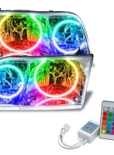 Oracle Lighting Pre-Assembled Headlights - Chrome - Halogen ColorSHIFT - Simple Ford Crown Victoria 1998-2011                                     - 7724-504 - Image 5