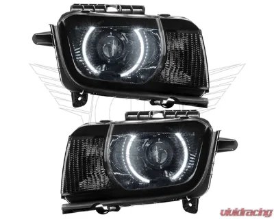 Oracle Lighting Pre-Assembled Headlights - Projector/HID LED Halo Kit White Chevrolet Camaro 2010-2013 - 7727-001