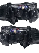 Oracle Lighting Pre-Assembled LED Halo Headlights (Non-HID Black Housing) White Color SMD HL Chrysler 300C 2011-2014                                     - 7729-001 - Image 4