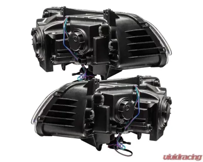 Oracle Lighting Pre-Assembled Headlights (Black Housing) ColorSHIFT DRL w/ BC1 Controller SMD HL Chrysler 300C 2011-2014 - 7731-335