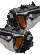 Oracle Lighting Pre-Assembled Headlights (Black Housing) ColorSHIFT DRL w/ BC1 Controller SMD HL Chrysler 300C 2011-2014                                     - 7731-335 - Image 3