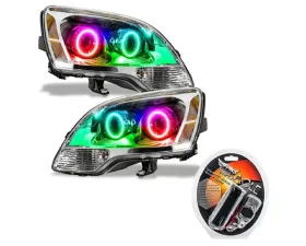 Oracle Lighting Pre-Assembled Headlights (2ND Design - Halogen) ColorSHIFT w/ RF Controller GMC Acadia 2008-2012