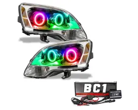 Oracle Lighting Pre-Assembled Headlights (2ND Design - Halogen) ColorSHIFT w/ BC1 Controller GMC Acadia 2008-2012