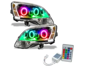 Oracle Lighting Pre-Assembled Headlights (2ND Design - Halogen) ColorSHIFT w/ Simple Controller GMC Acadia 2008-2012