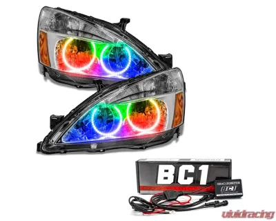 Oracle Lighting Pre-Assembled Halo Headlights ColorSHIFT w/ BC1 Controller SMD HL Honda Accord Coupe/Sedan 2003-2007 - 7740-335