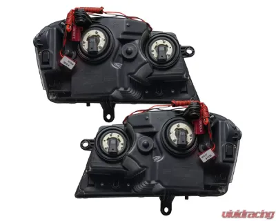 Oracle Lighting Pre-Assembled Halo Headlights (Black Housing) ColorSHIFT w/ BC1 Controller SMD HL Dodge Avenger RT 2008-2014 - 8101-335