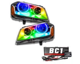 Oracle Lighting Pre-Assembled Halo Headlights ColorSHIFT w/ BC1 Controller SMD HL Dodge Avenger SE/SXT 2008-2014
